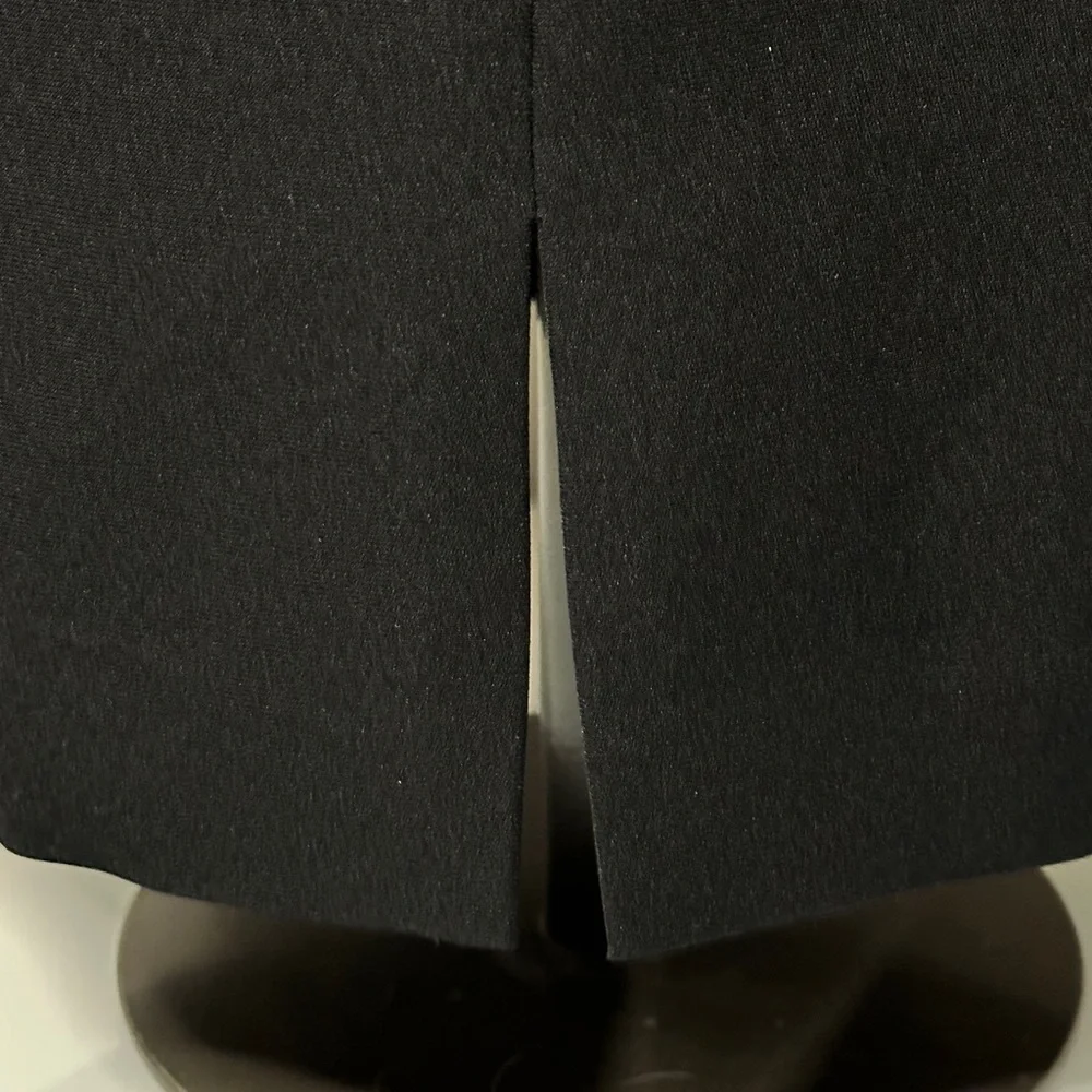 LBD Black Cocktail Dress by Andrea Polizzi for Rex Lester 10 Rhinestones - Picture 6 of 11